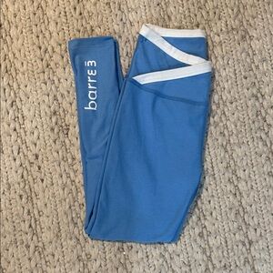 Beyond Yoga Blue and White Leggings